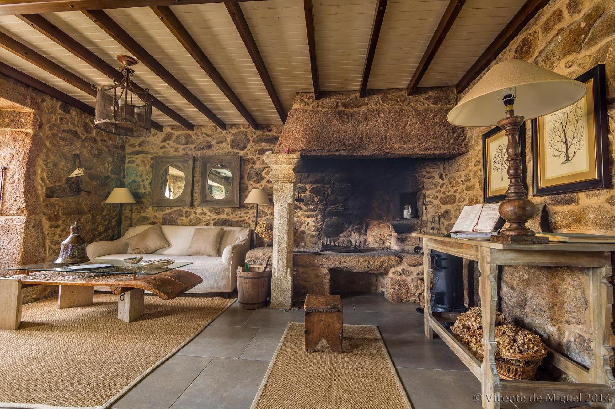 Hotel Rustico Lugar Do Cotarino カマリーニャス エクステリア 写真