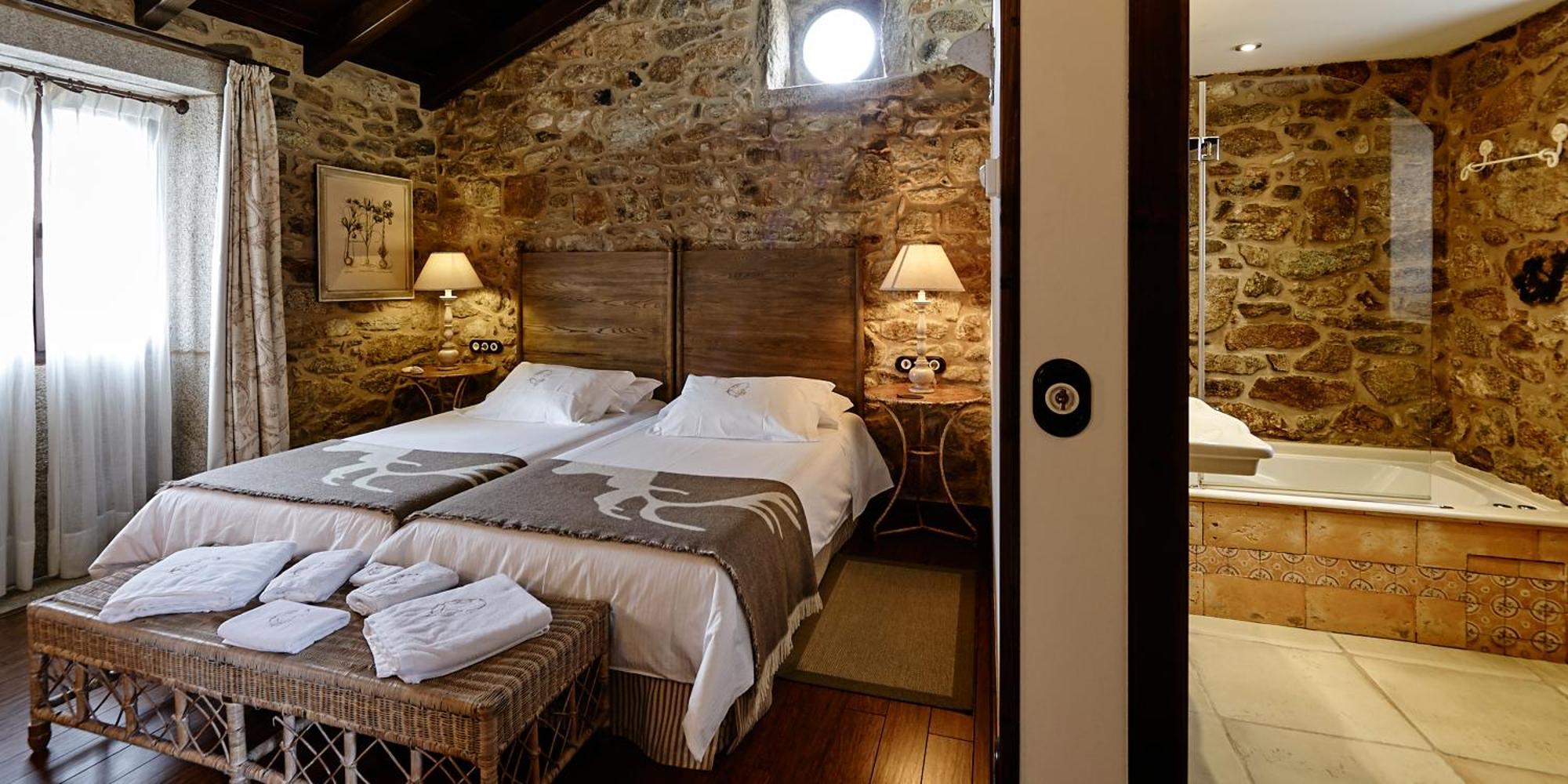 Hotel Rustico Lugar Do Cotarino カマリーニャス エクステリア 写真